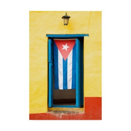 Philippe Hugonnard 'Cuban Flag 1' Canvas Art,22x32